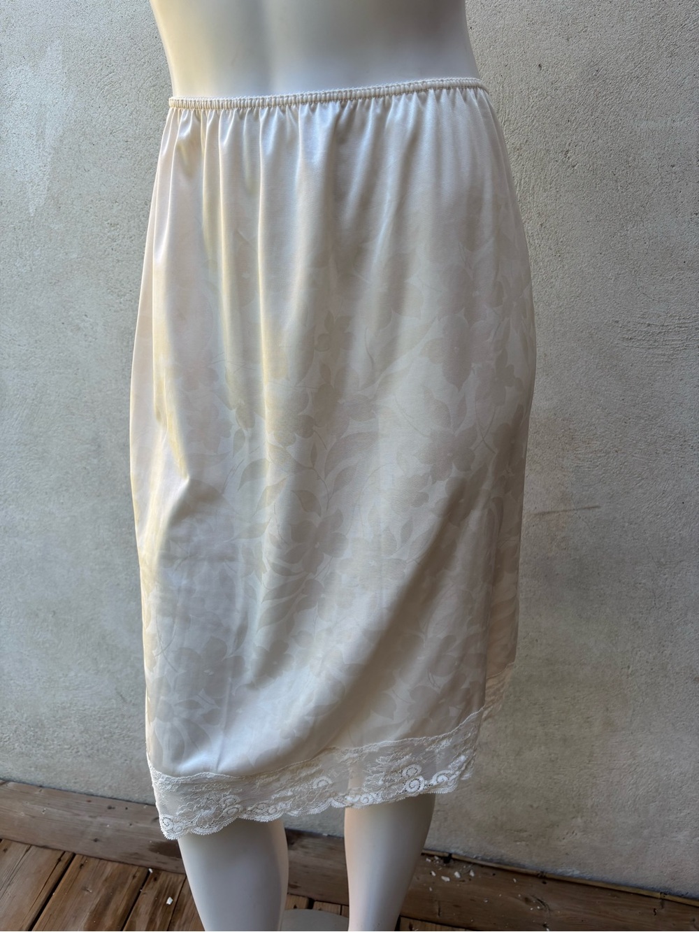 jcpenney Cream Lace Hem Half Slip